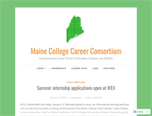 Tablet Screenshot of mainegrads.org
